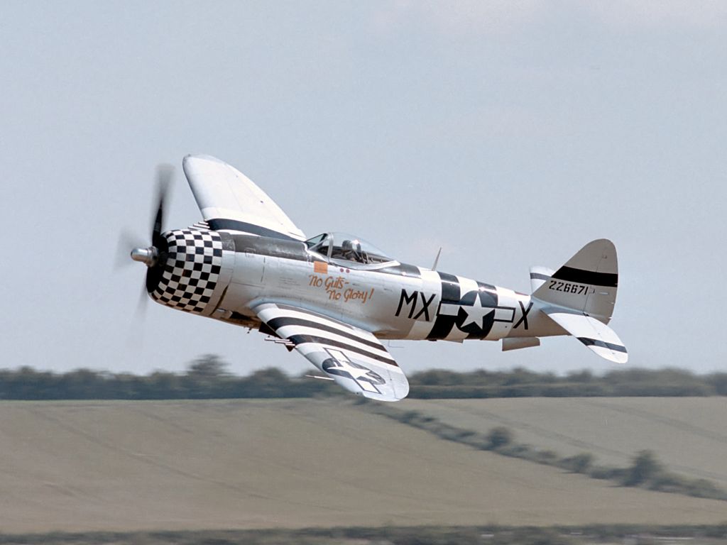 P-47 No Guts No Glory.  Click for next photo.