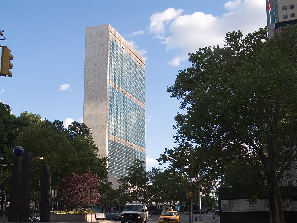 United Nations, New York City.  Click for next photo.