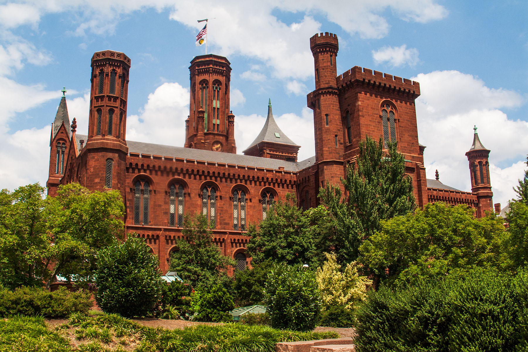 Smithsonian Castle.  Click for next photo.