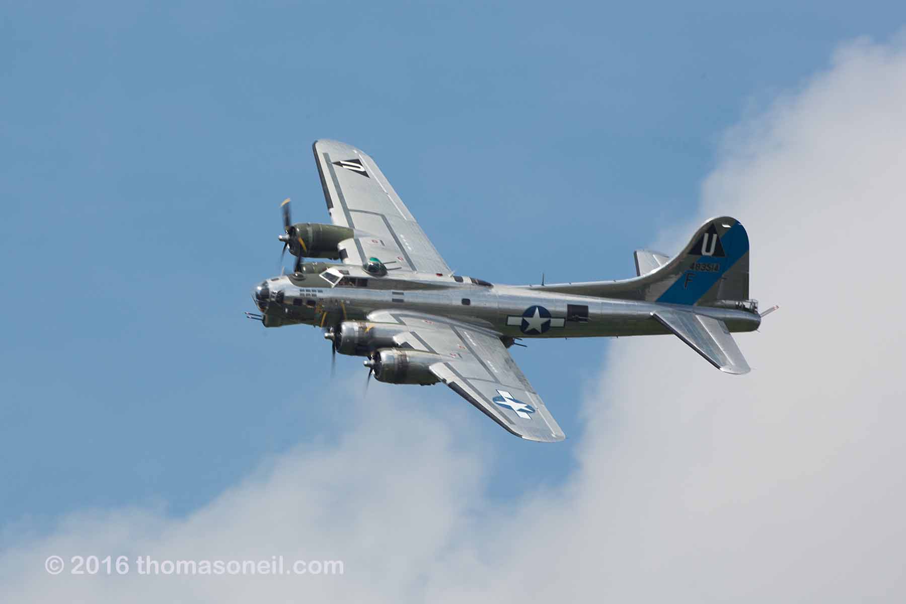 B-17 Sentimental Journey.  Click for next photo.
