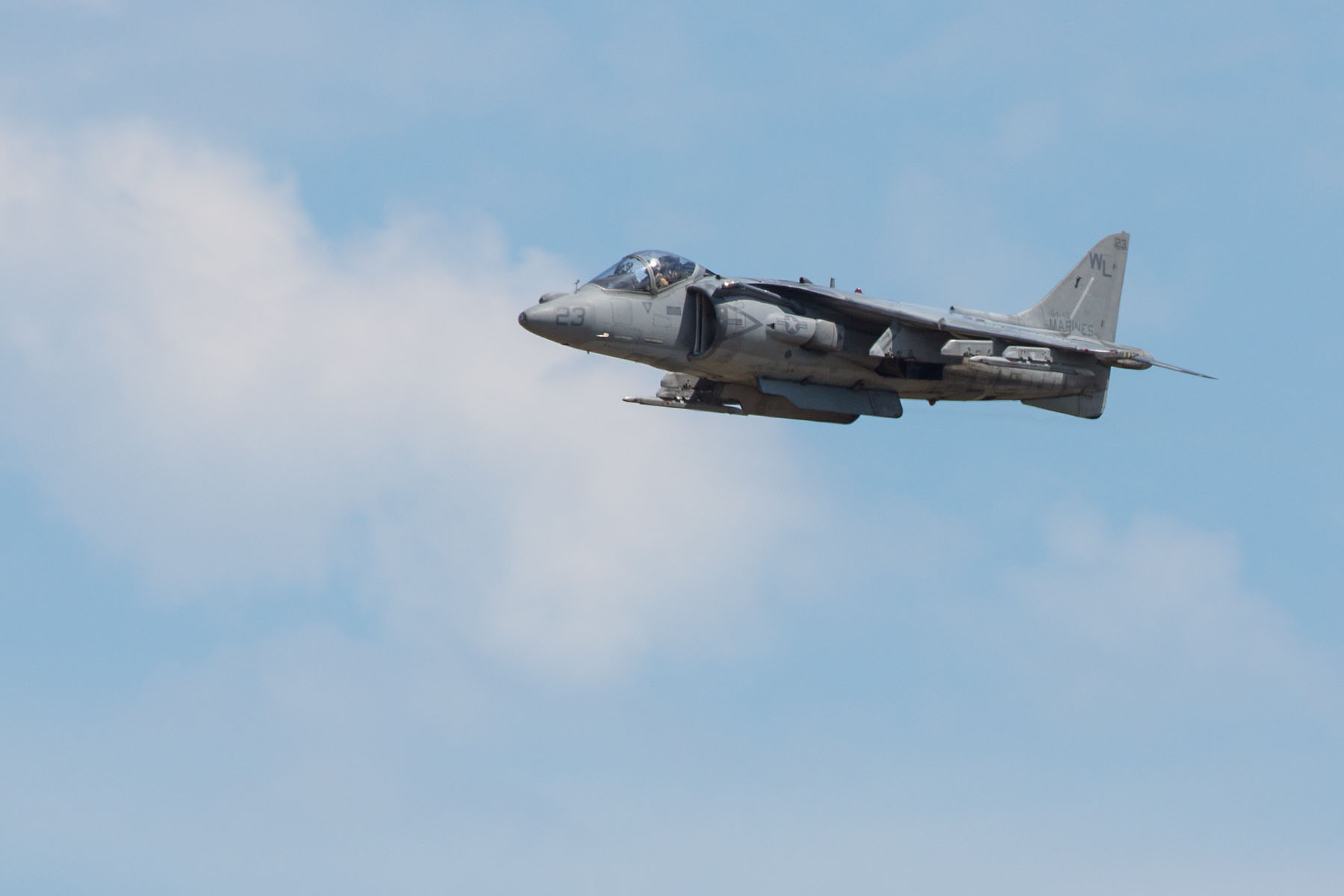 AV-8 Harrier  Click for next photo.
