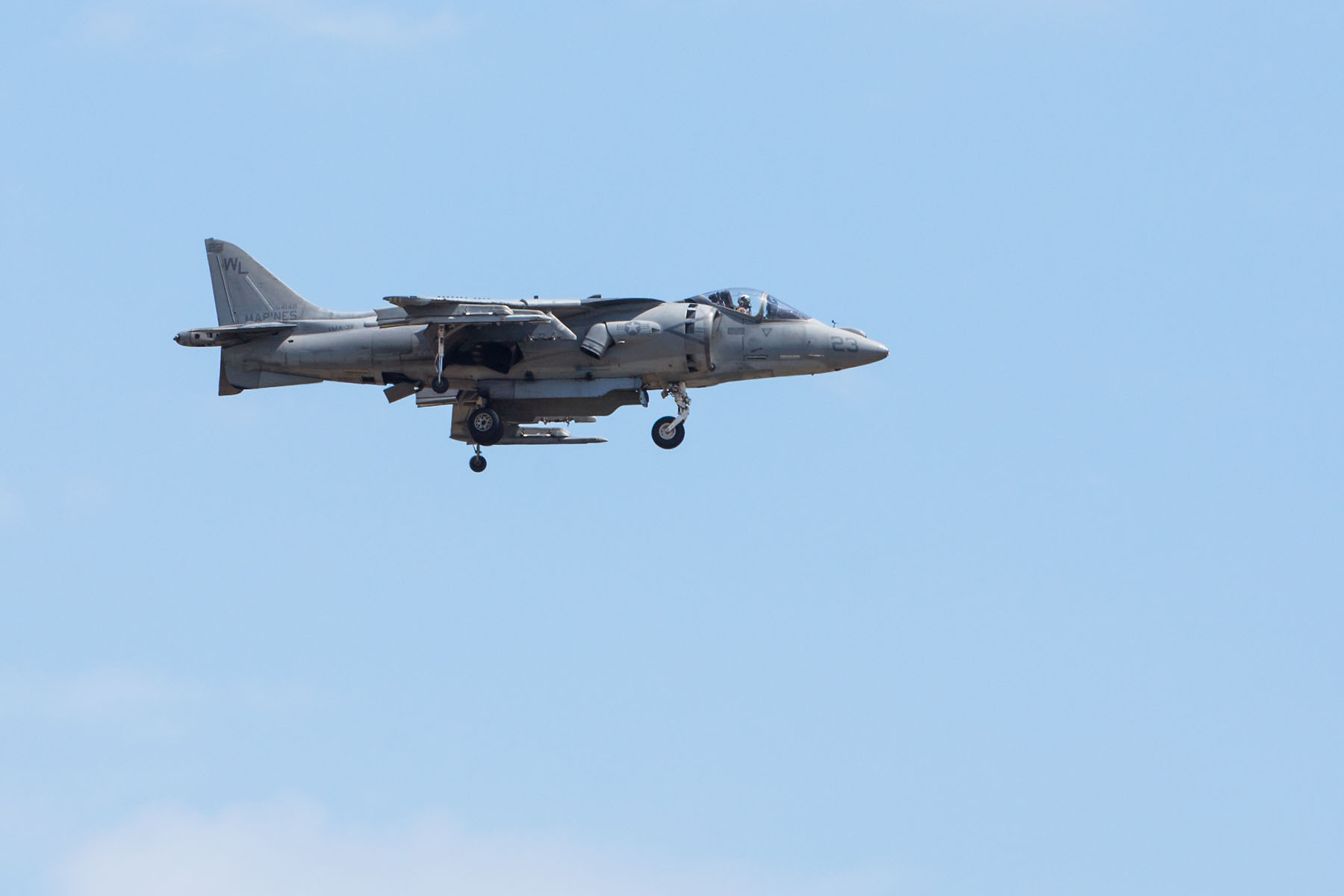 AV-8 Harrier  Click for next photo.