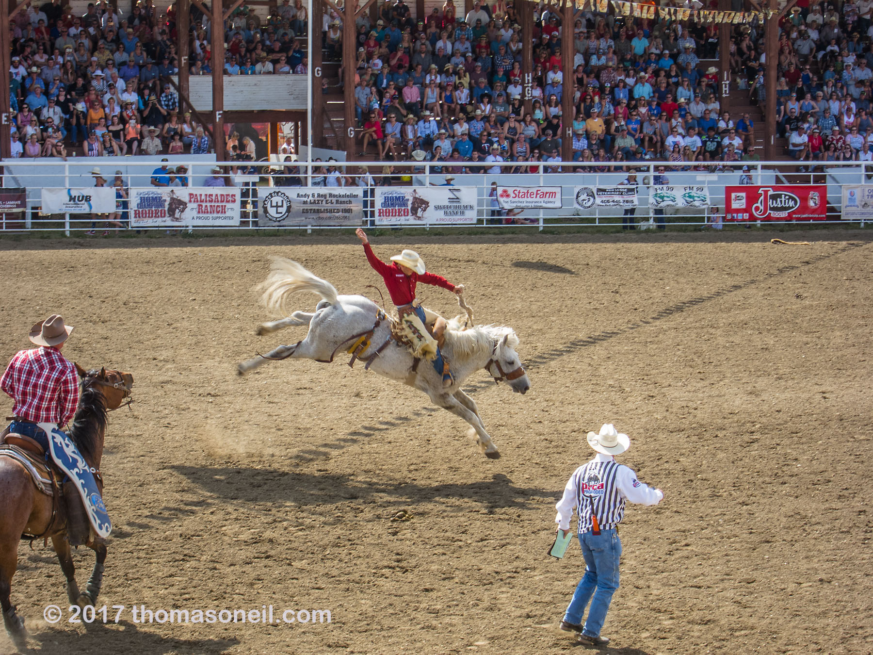 4th of July rodeo, Red Lodge, MT, 2017.  Click for next photo.