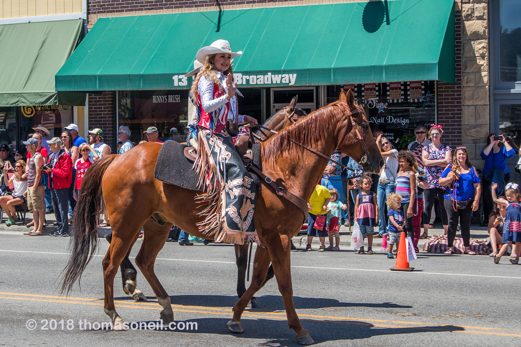 4th of July parade, Red Lodge, MT.  Click for next photo.