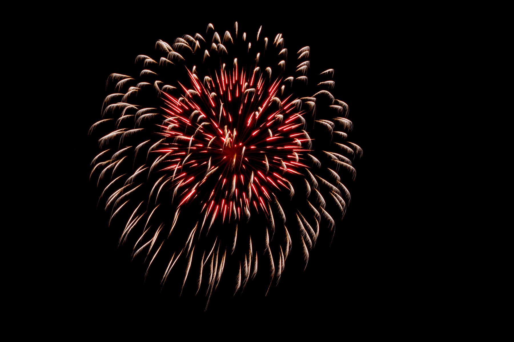 Fireworks, Red Lodge, MT, 4th of July 2019.  Click for next photo.