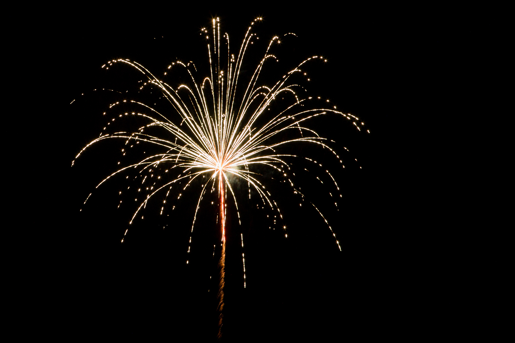 Fireworks, Red Lodge, MT, July 4, 2021.  Click for next photo.