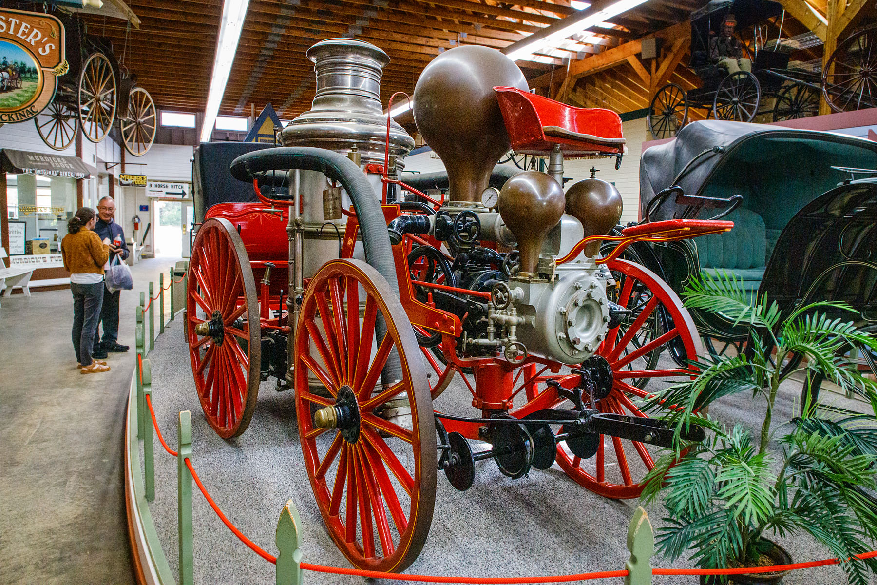 Surrey Hill Carriage Museum, Mackinac Island, Michigan.  Click for next photo.