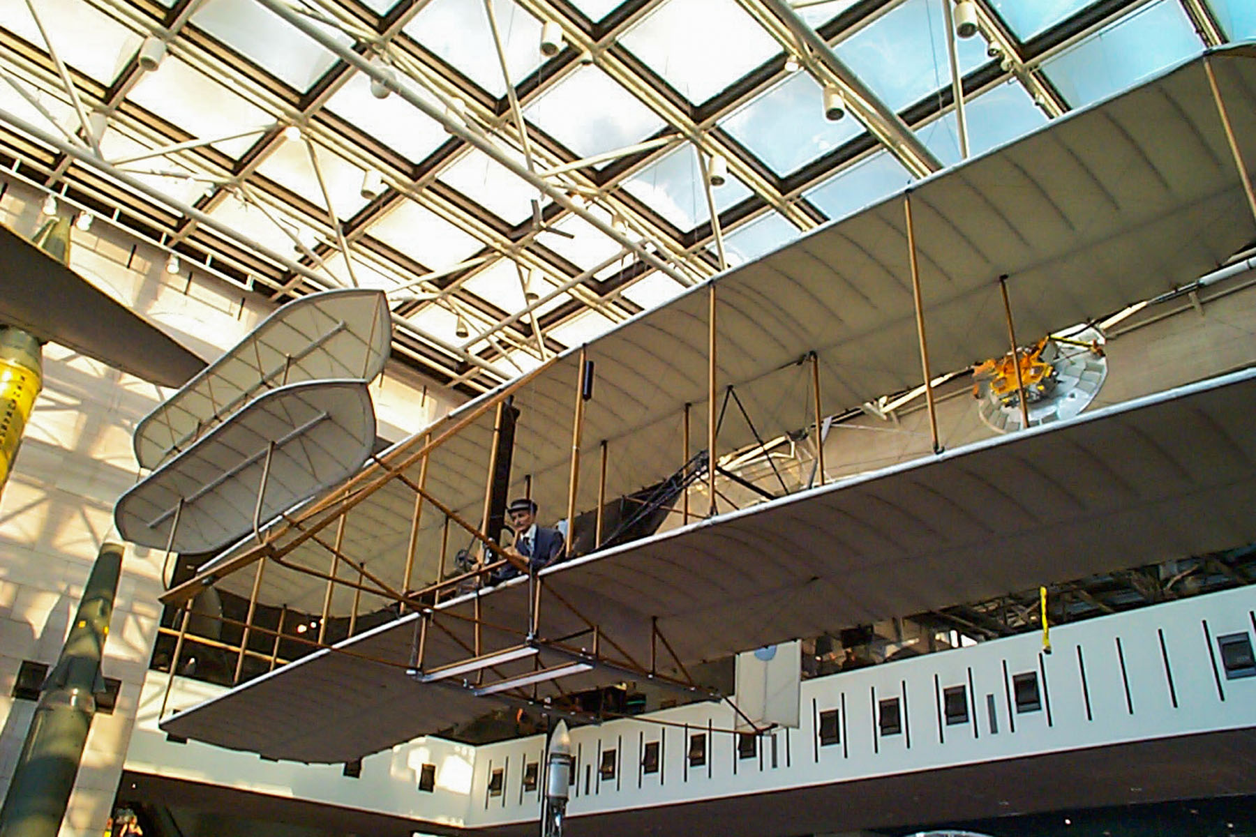 1903 Wright Flyer, National Air and Space Museum, Washington, DC.  Click for next photo.