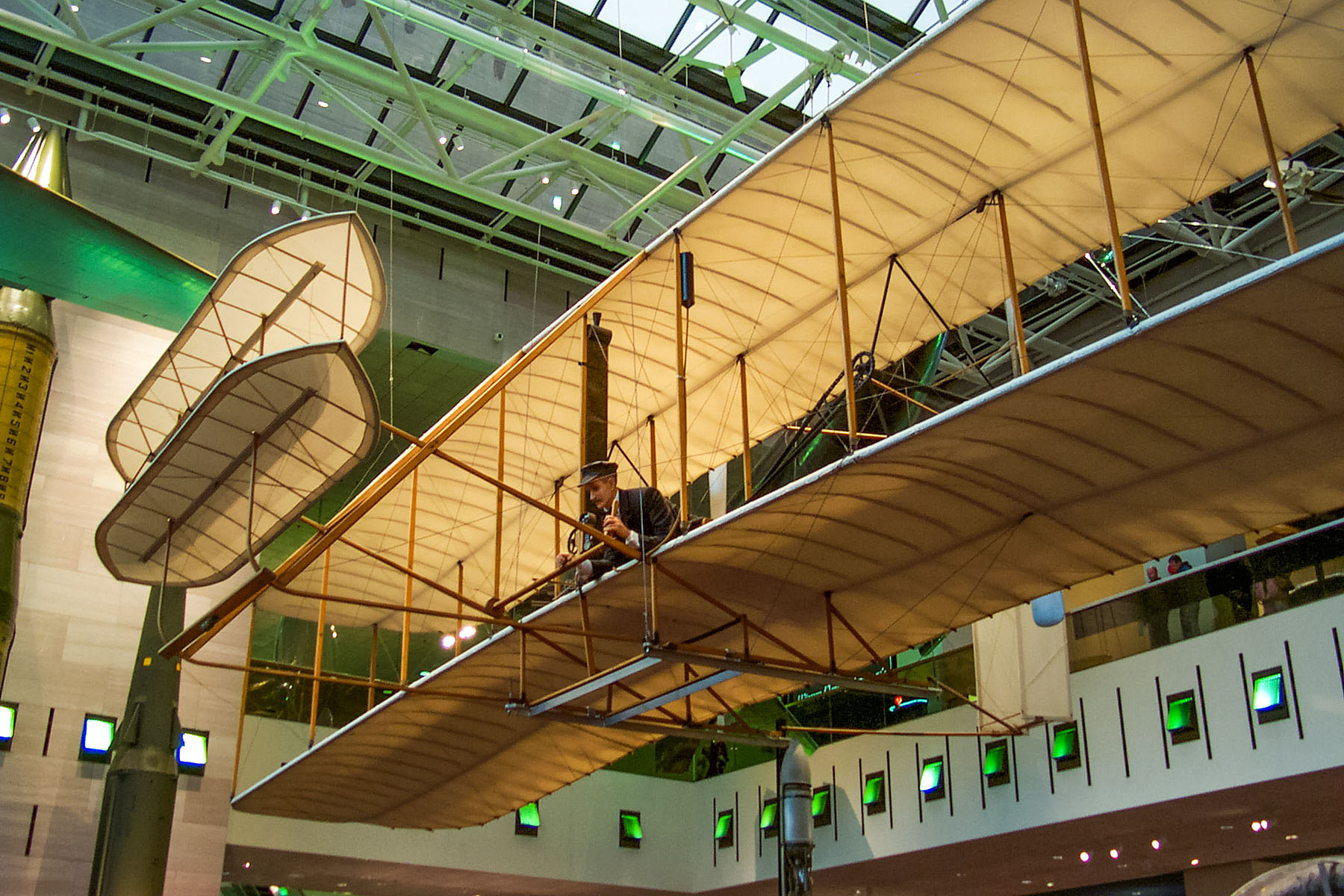 1903 Wright Flyer, National Air and Space Museum, Washington, DC.  Click for next photo.