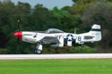 P-51 Mustang Donald Duck takes off. Florida 2003.