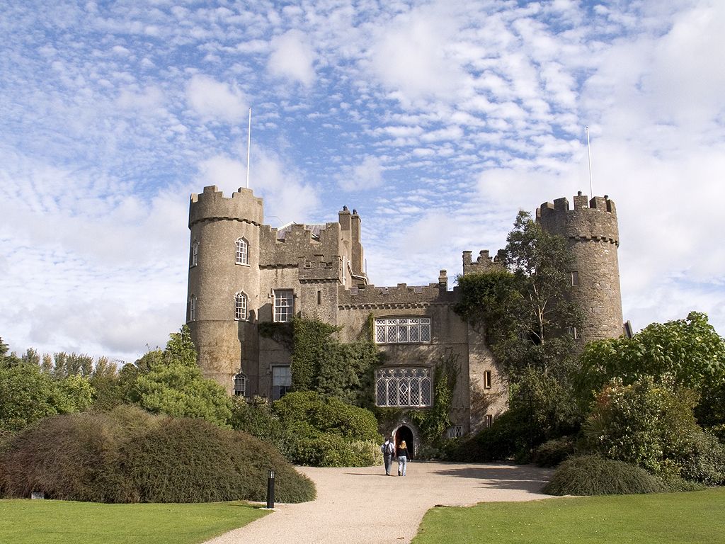 Malahide Castle, Ireland.  Click for next photo.