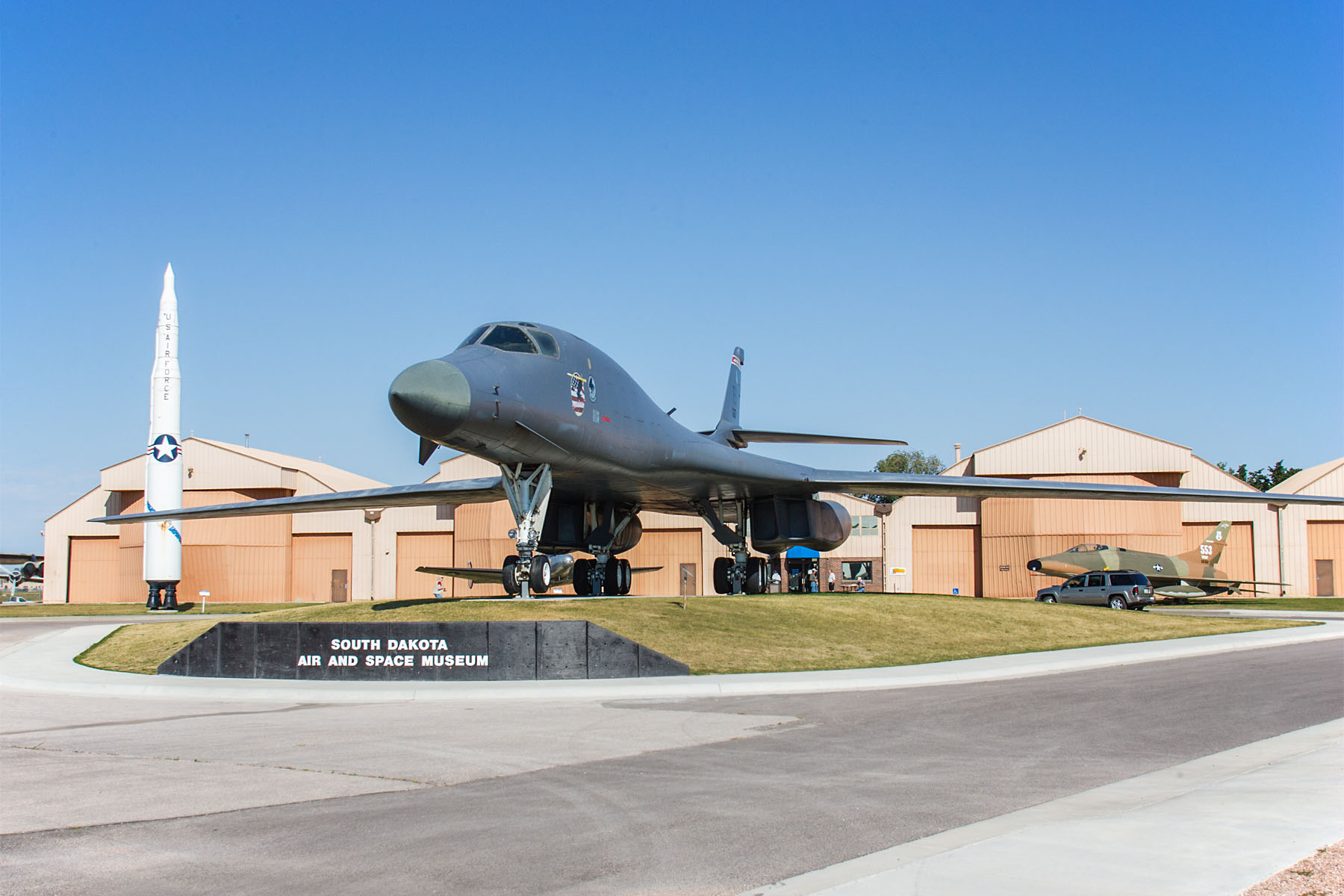 B1B Lancer bomber, Ellsworth Air Force Base, SD.  Click for next photo.