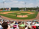 St. Patrick’s Day at Hammond Stadium, spring training home of the Minnesota Twins in Ft. Myers, Florida, 2008.