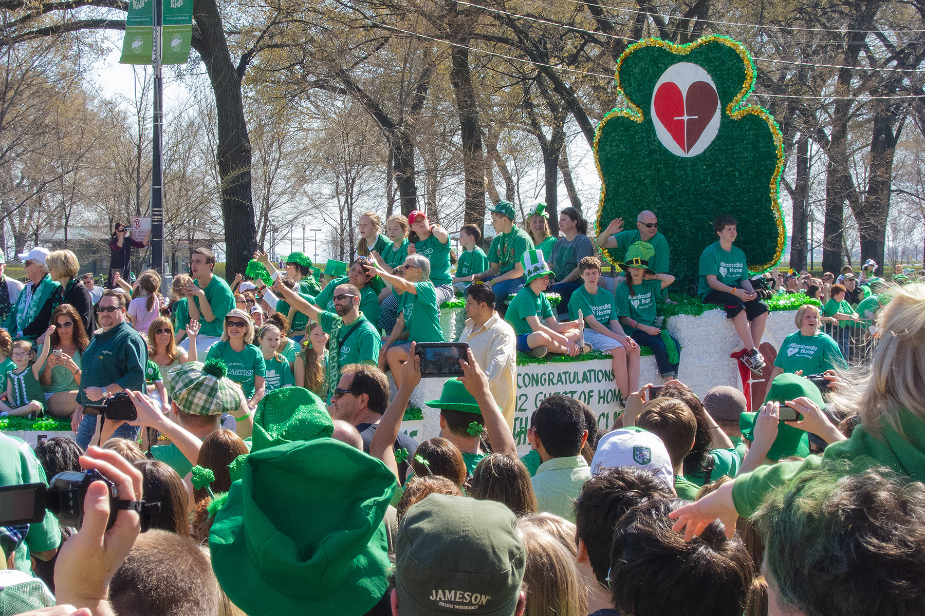 St. Patricks Day Parade, Chicago.  Click for next photo.
