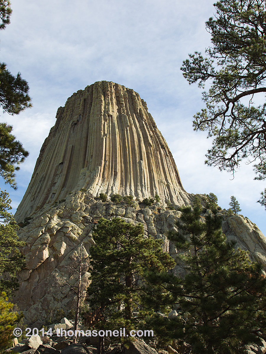 Devil’s Tower National Monument.  Click for next photo.