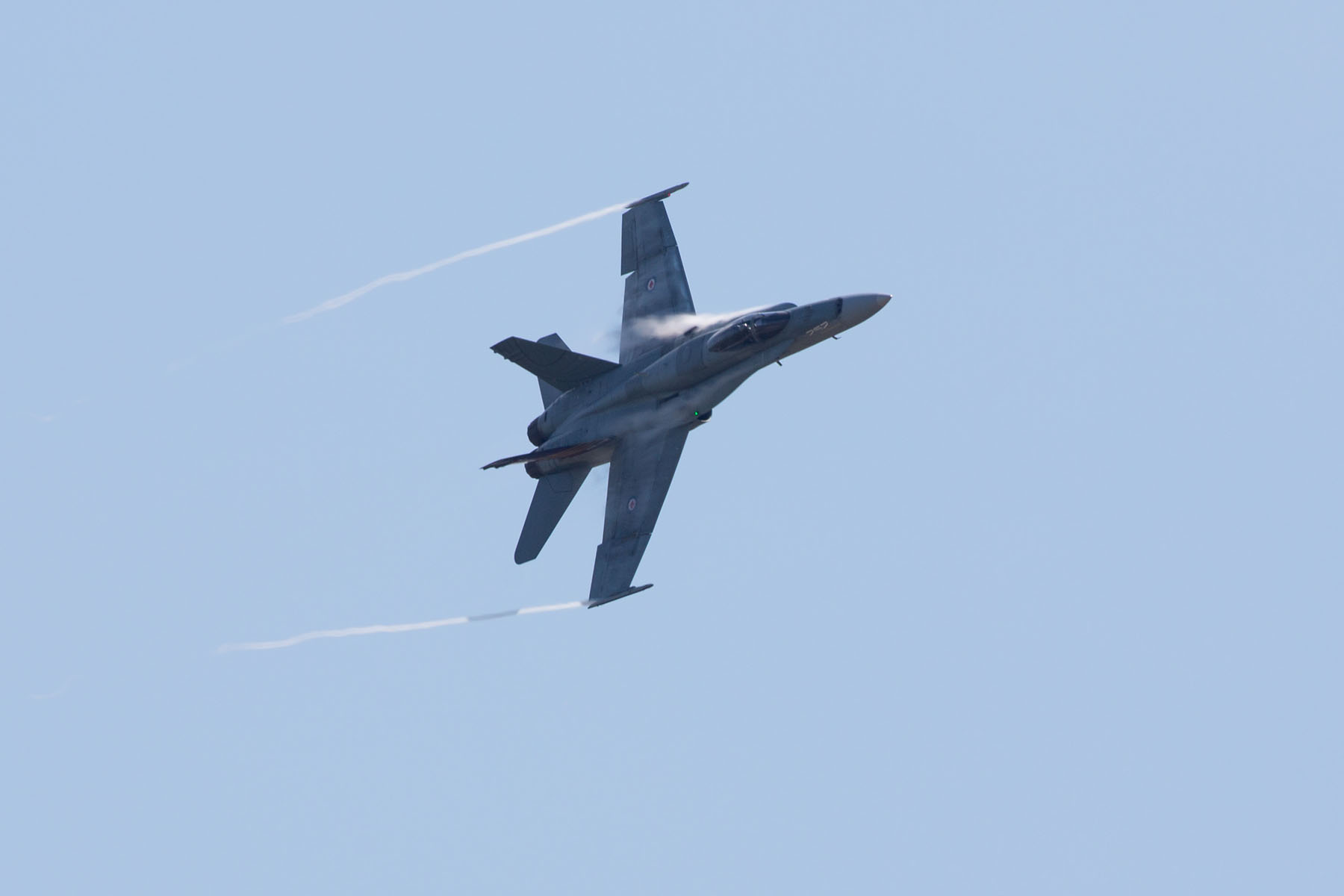 Canadian CF-18, Sioux Falls Air Show.  Click for next photo.