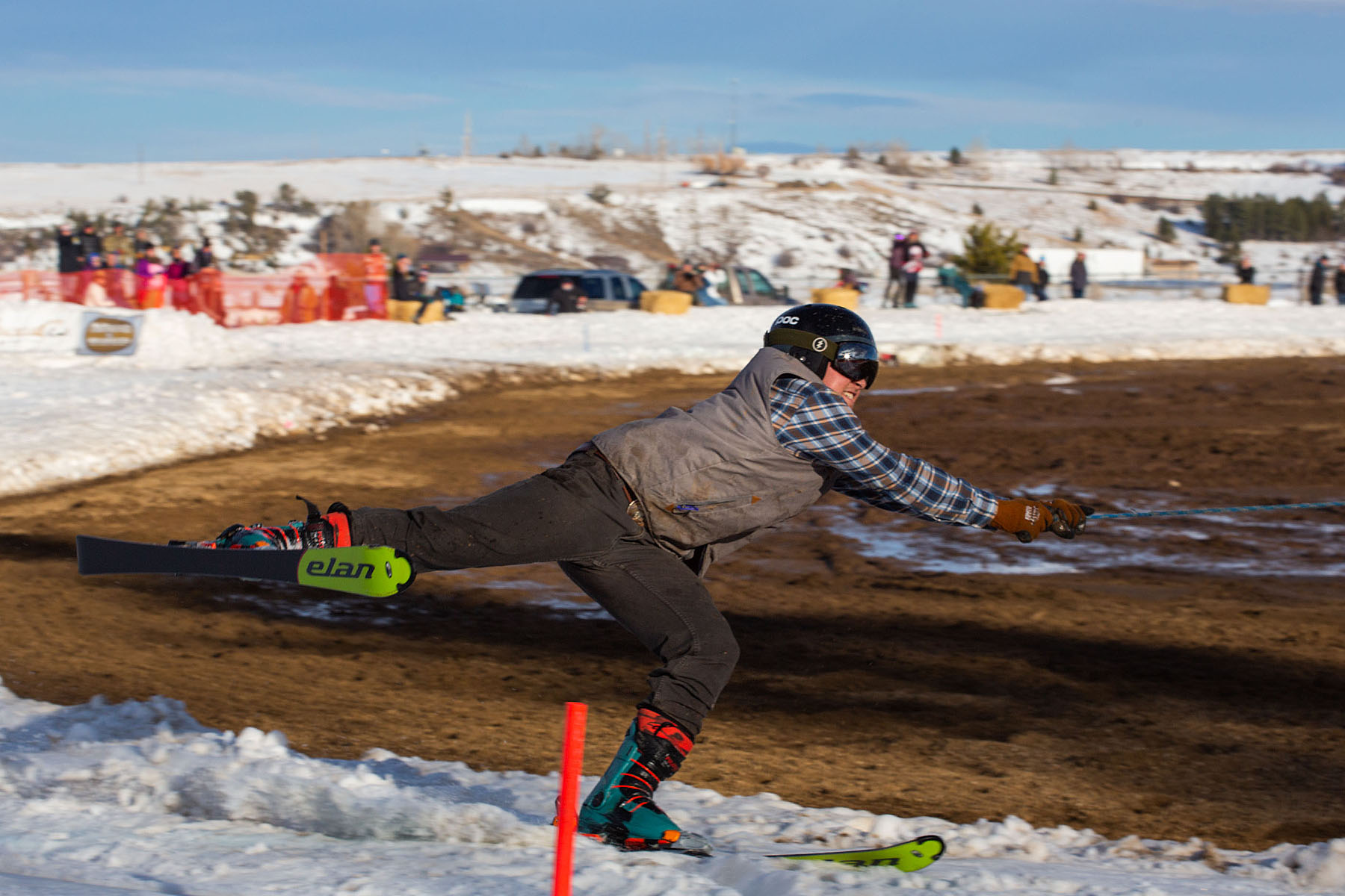 Ski Joring National Championships, Red Lodge, MT.  Click for next photo.