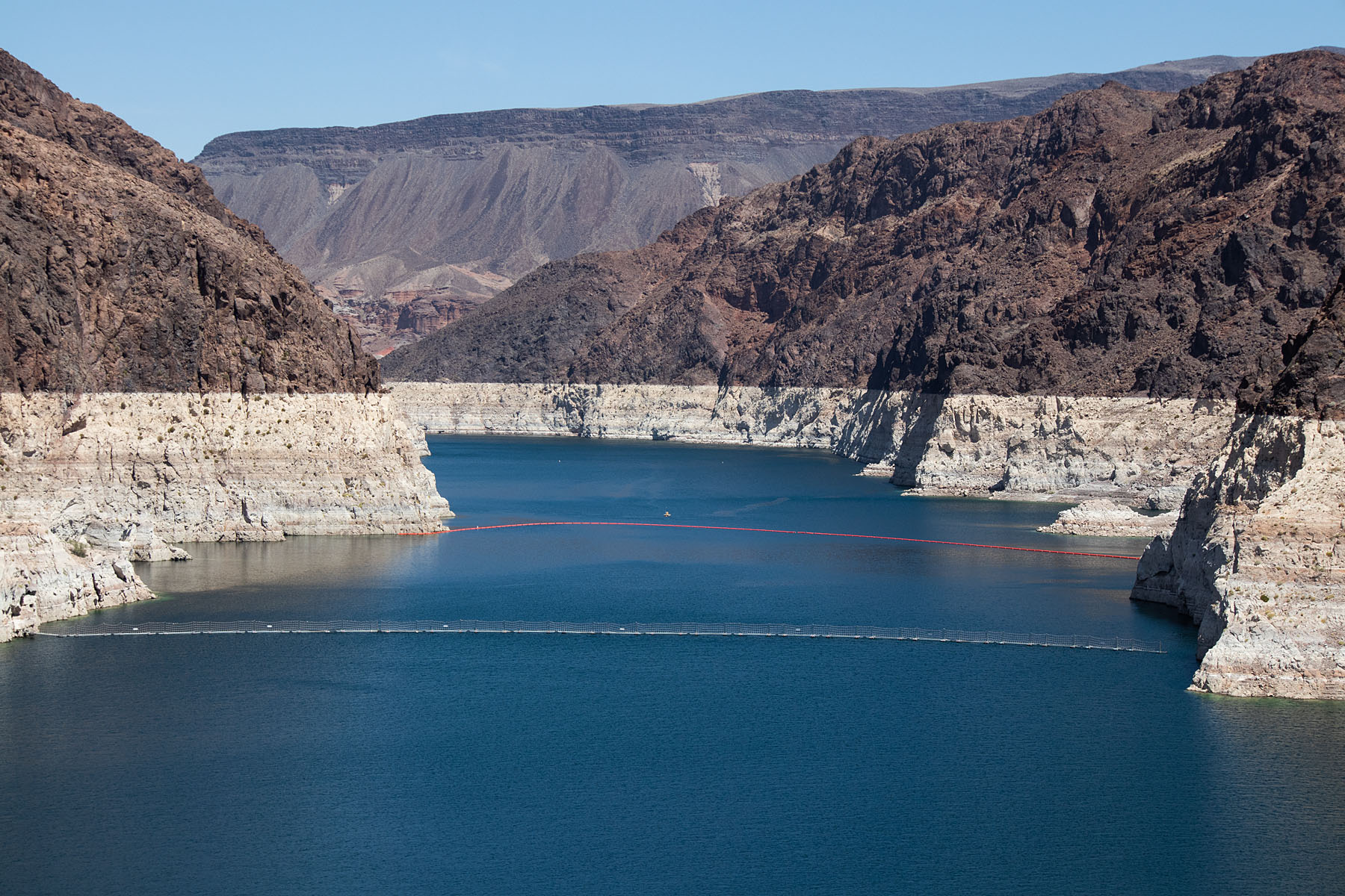The view from Hoover Dam.  Click for next photo.