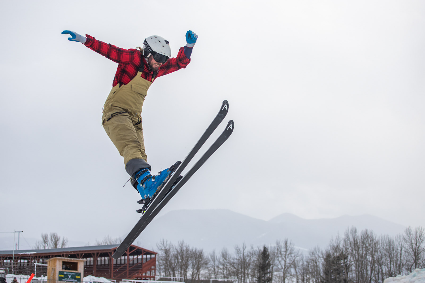 Another one without the rope, Ski Joring National Finals.  Click for next photo.