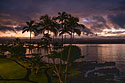 View from our hotel overlooking Hilo Bay, the Big Island.