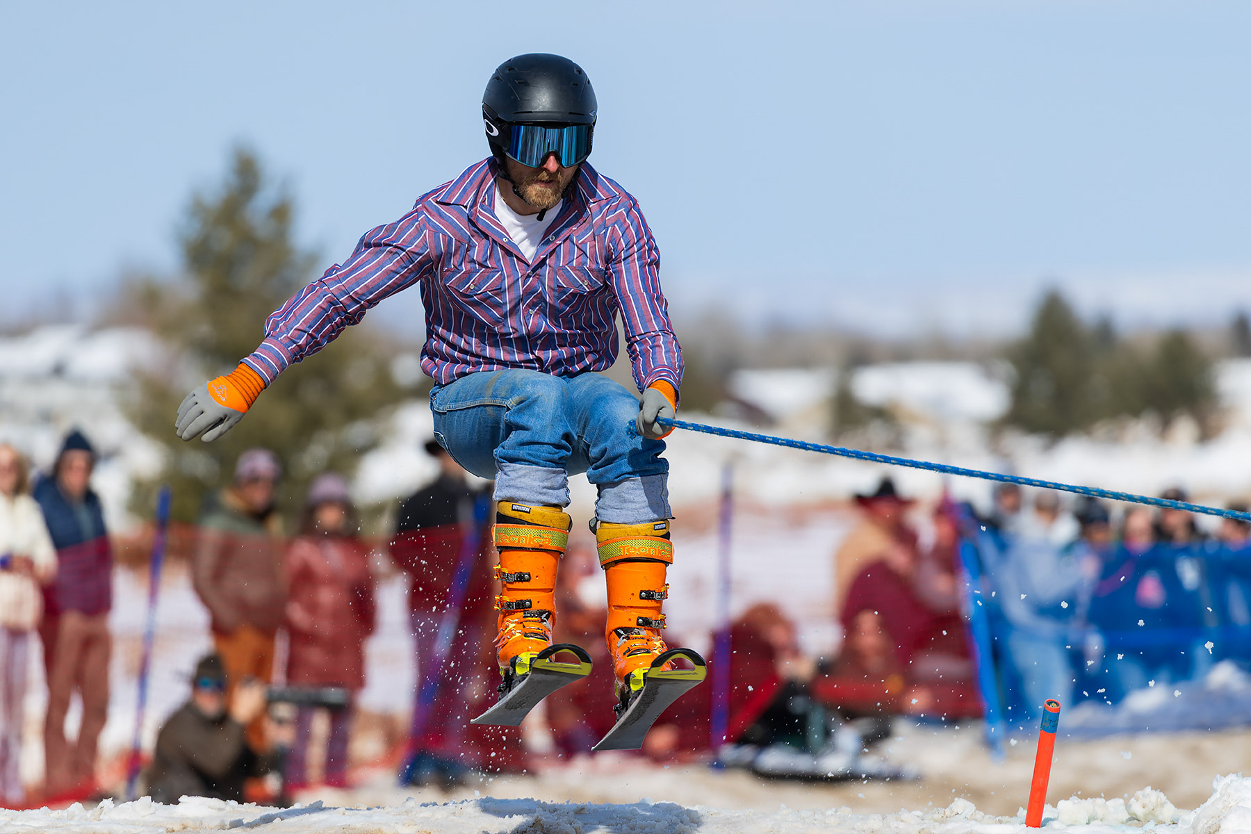 Ski Joring National Finals.  Click for next photo.