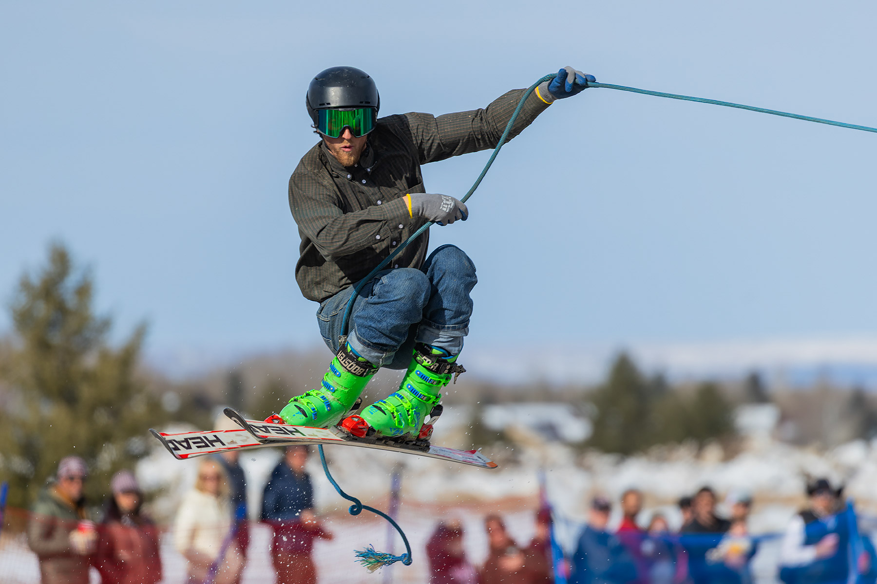 Ski Joring National Finals.  Click for next photo.