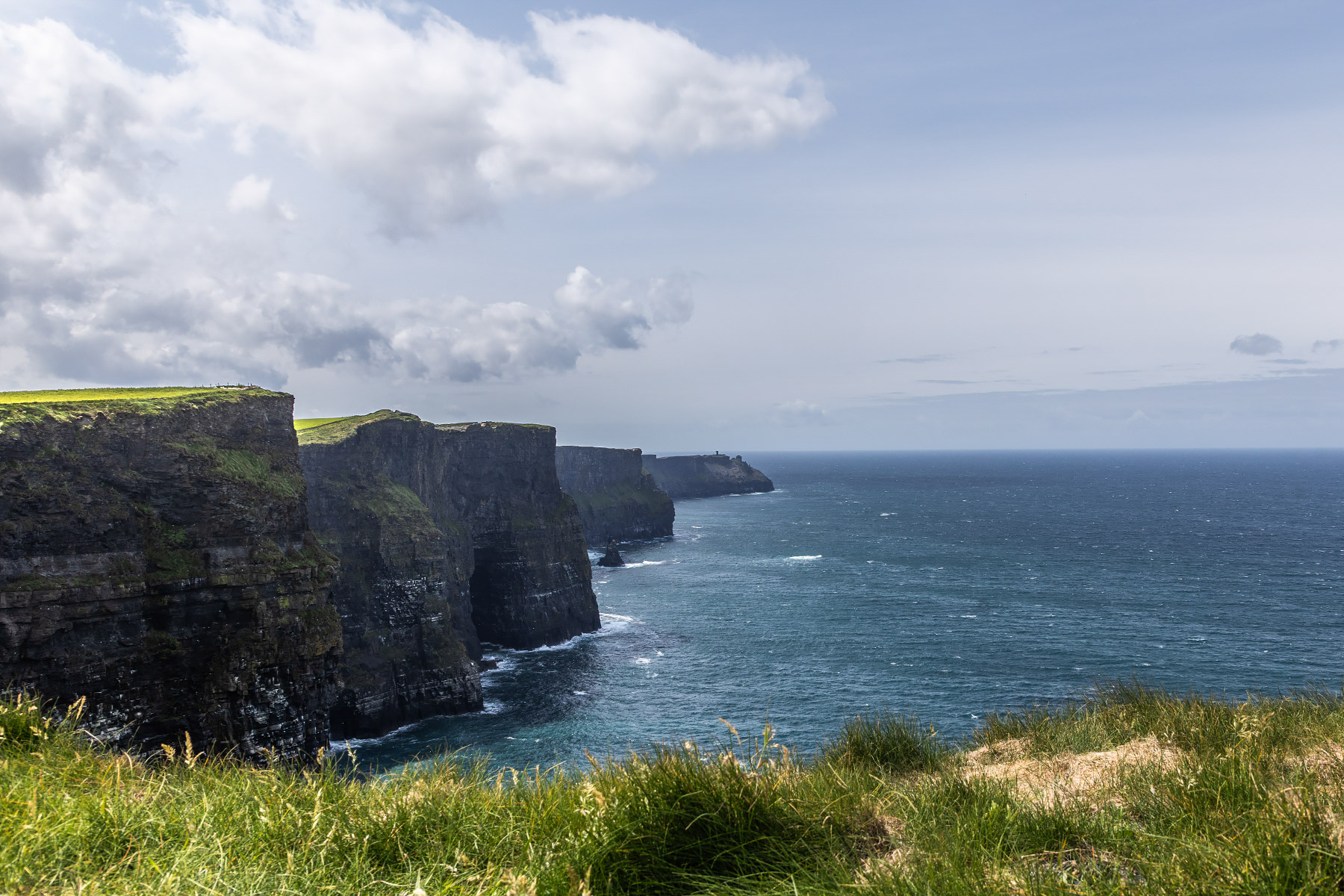 Cliffs of Moher, Ireland.  Click for next photo.