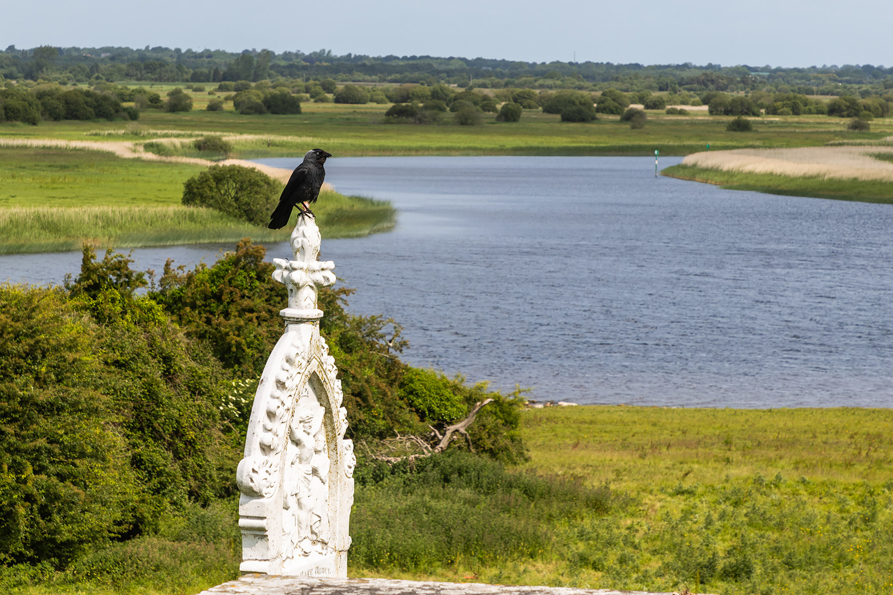 Clonmacnoise, Ireland.  Click for next photo.