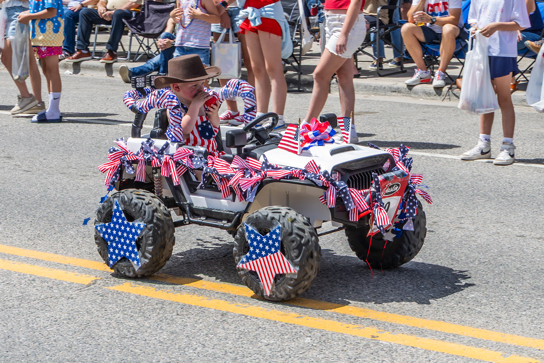 Home of Champions Rodeo Parade, Red Lodge, MT.  Click for next photo.