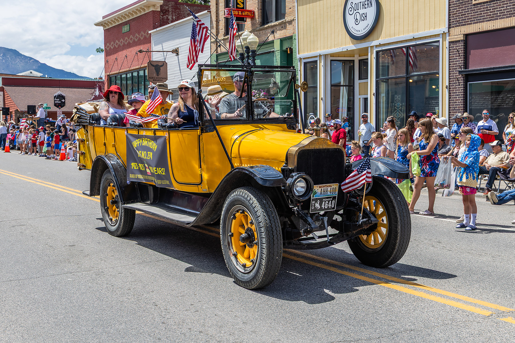 Home of Champions Rodeo Parade, Red Lodge, MT.  Click for next photo.