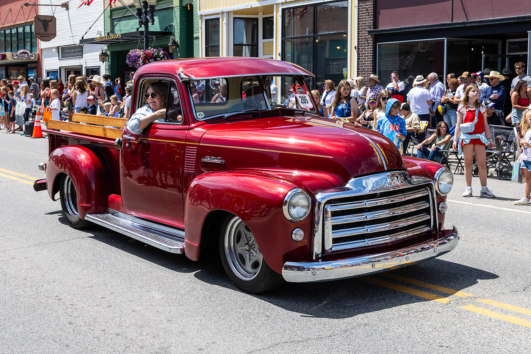 Home of Champions Rodeo Parade, Red Lodge, MT.  Click for next photo.