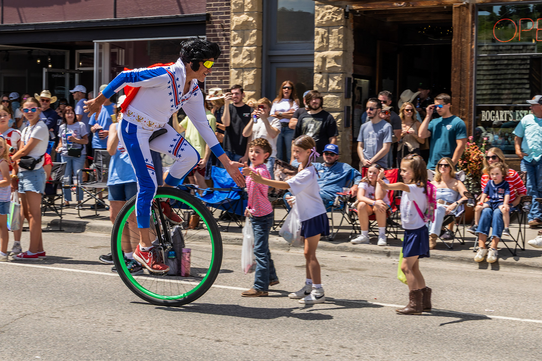 Home of Champions Rodeo Parade, Red Lodge, MT.  Click for next photo.