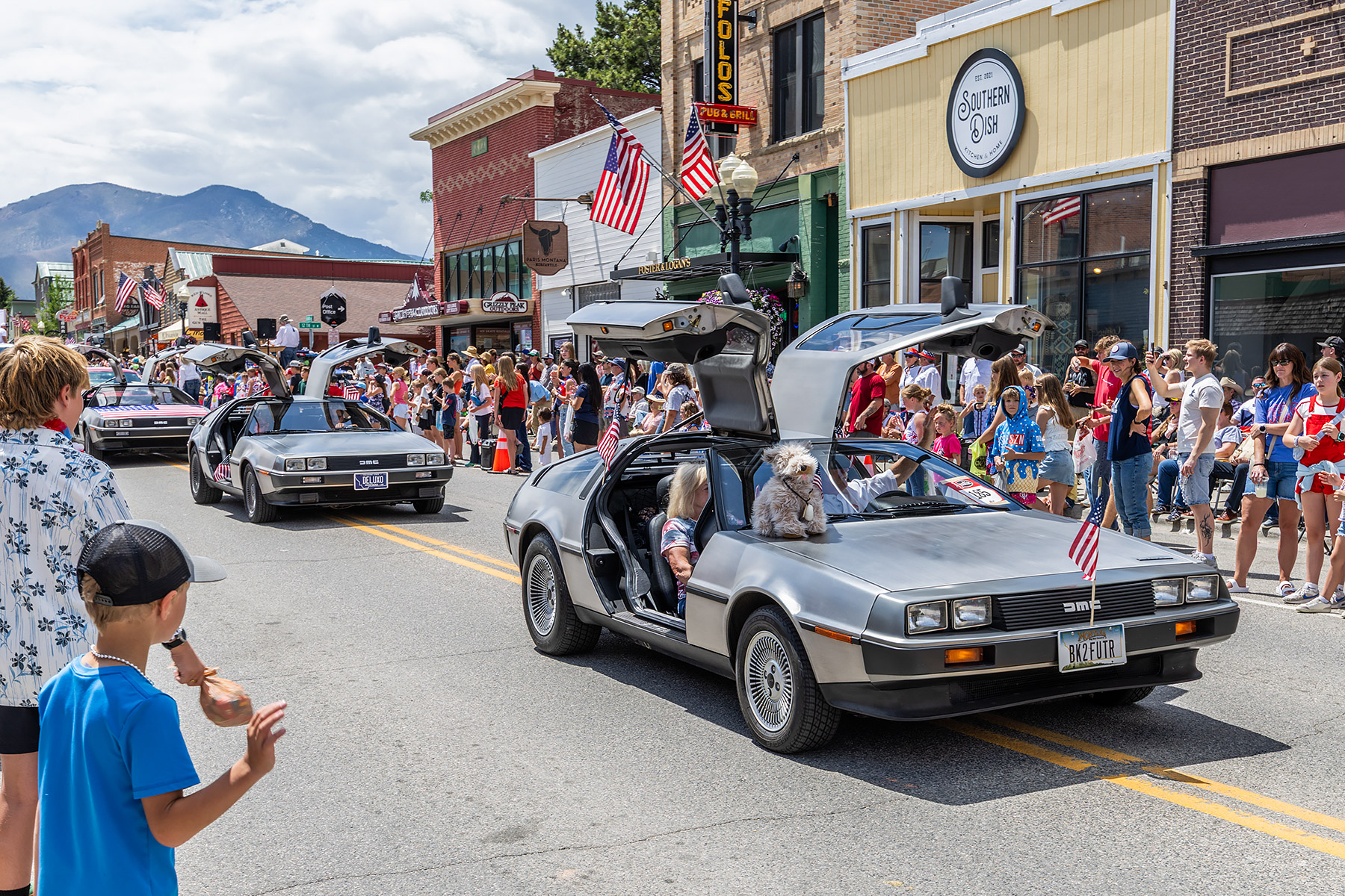 Home of Champions Rodeo Parade, Red Lodge, MT.  Click for next photo.