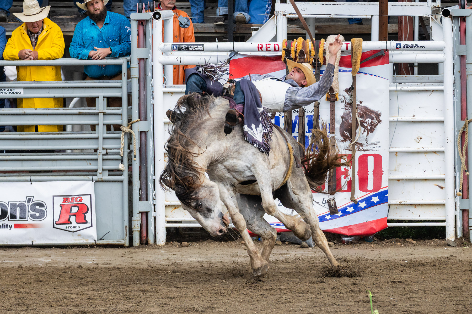 Home of Champions Rodeo, Red Lodge, MT.  Click for next photo.
