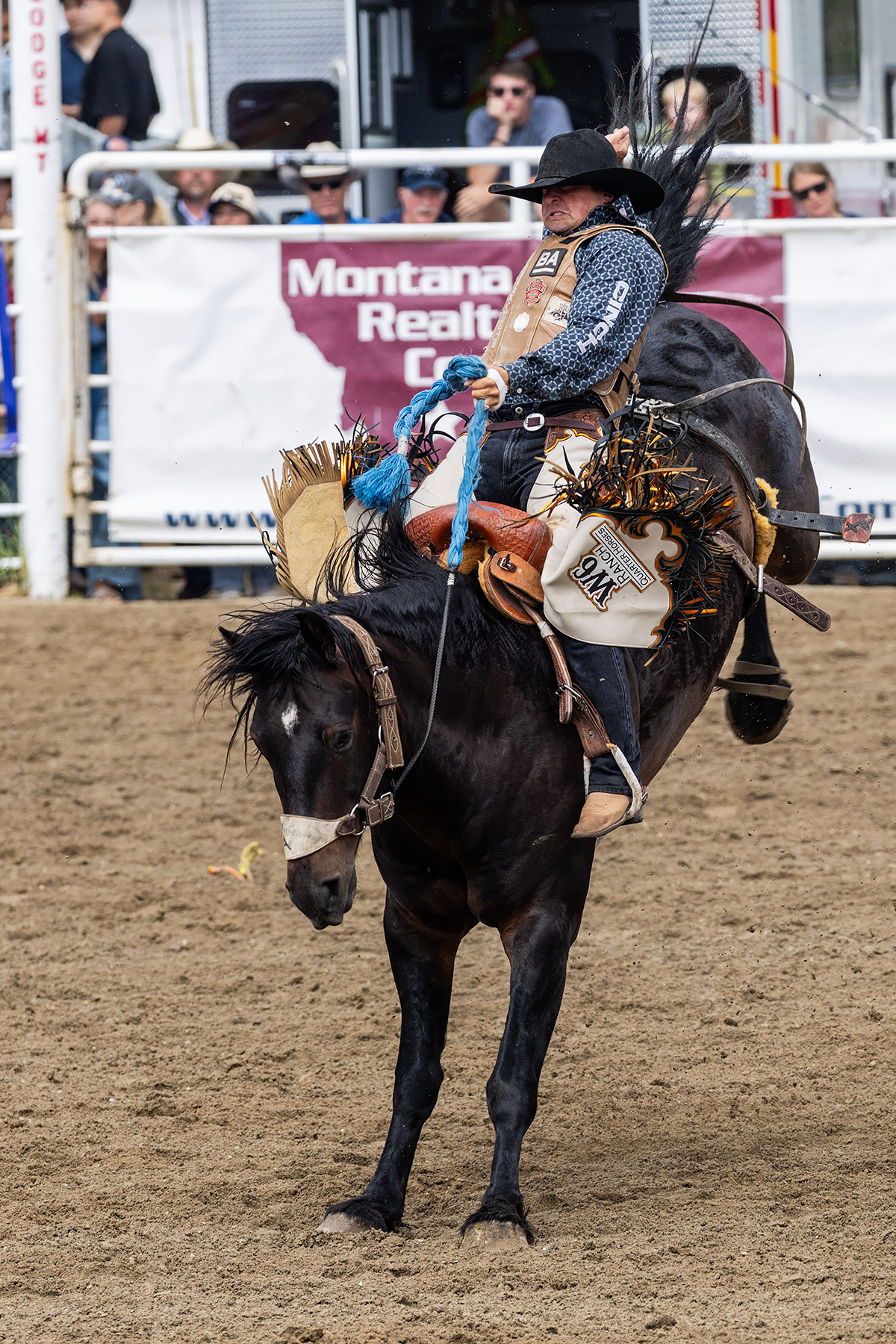 Home of Champions Rodeo, Red Lodge, MT.  Click for next photo.