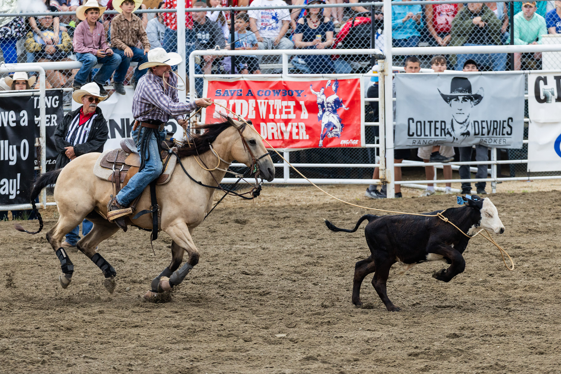 Home of Champions Rodeo, Red Lodge, MT.  Click for next photo.