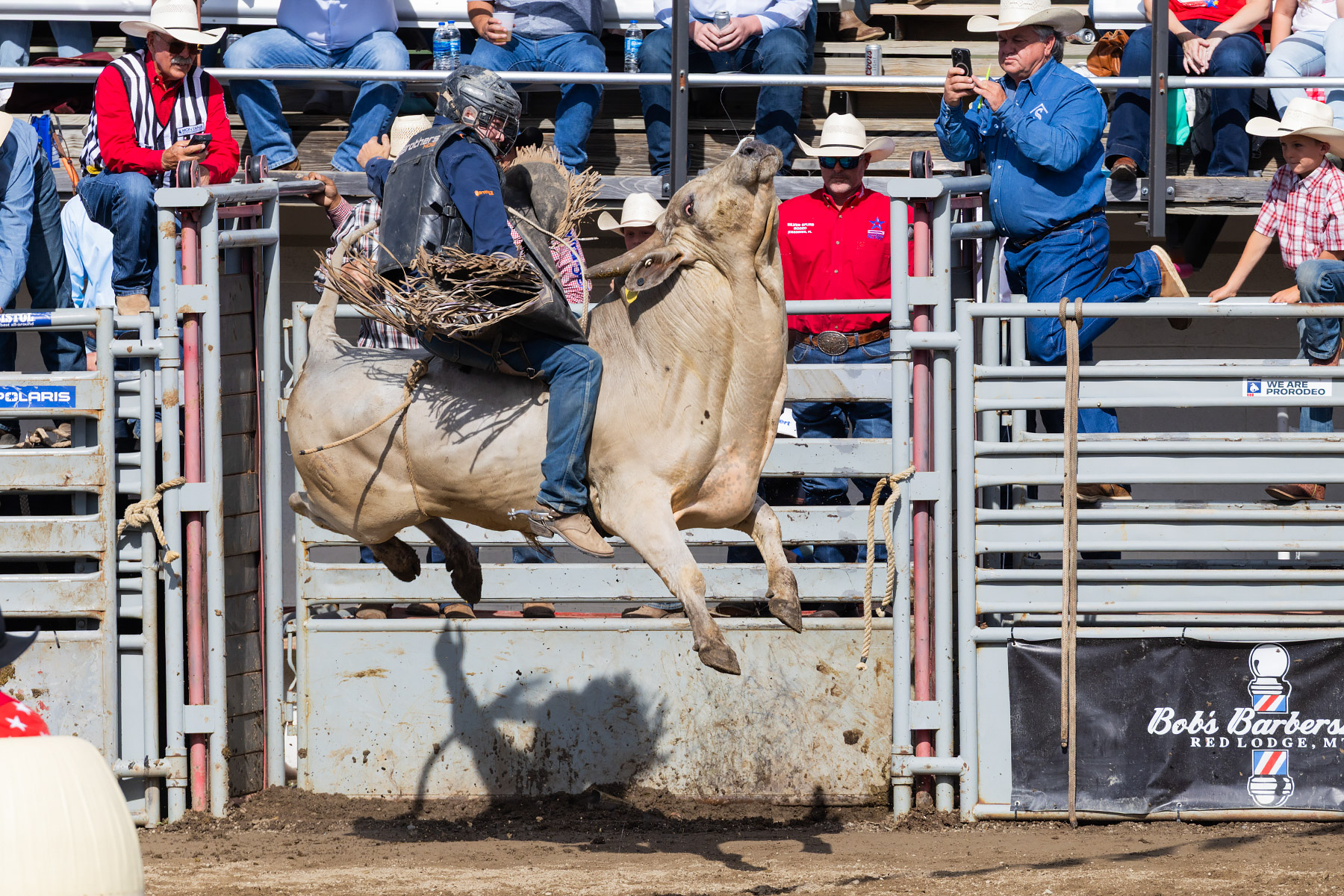 Home of Champions Rodeo, Red Lodge, MT.  Click for next photo.
