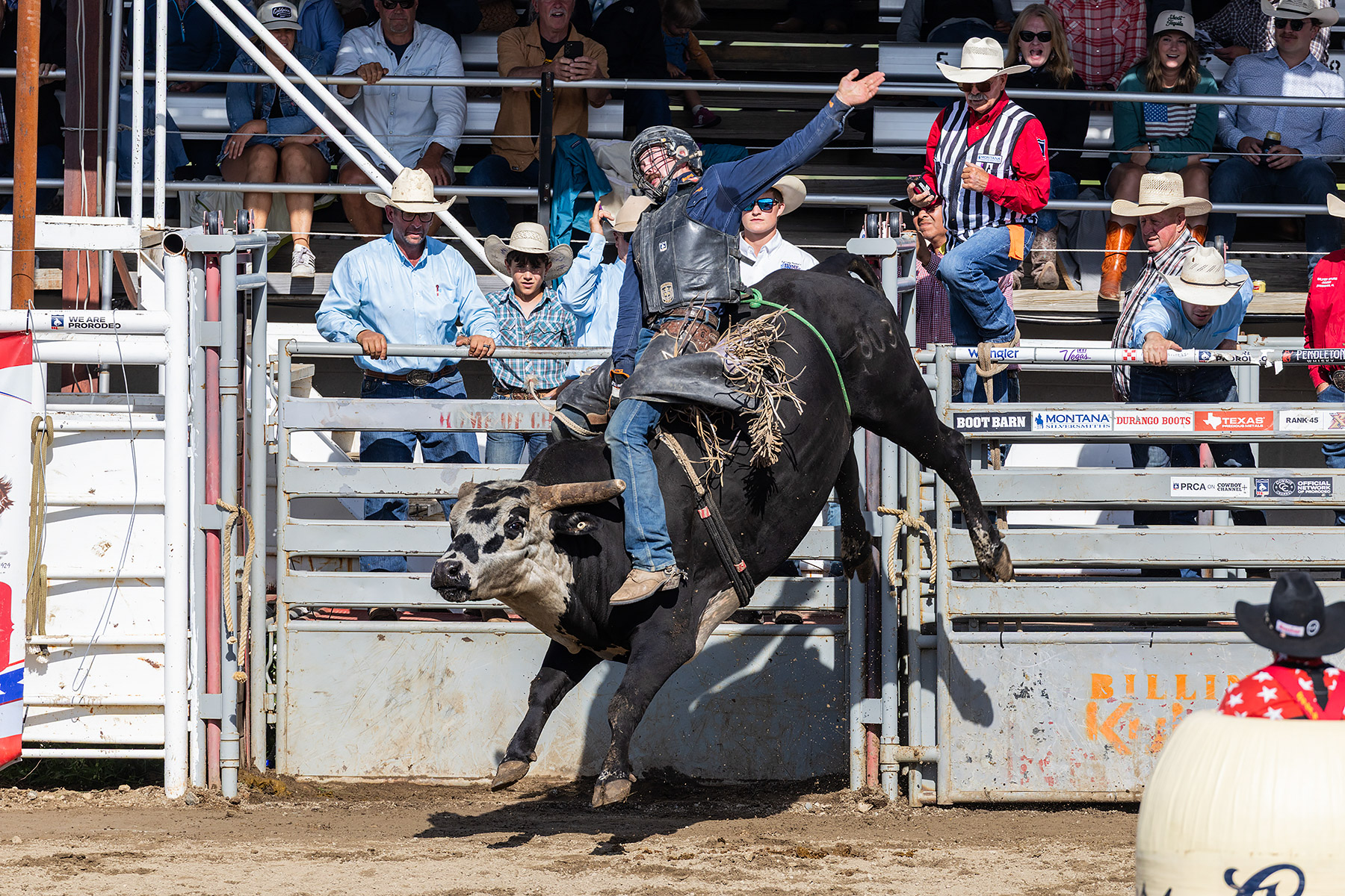 Home of Champions Rodeo, Red Lodge, MT.  Click for next photo.