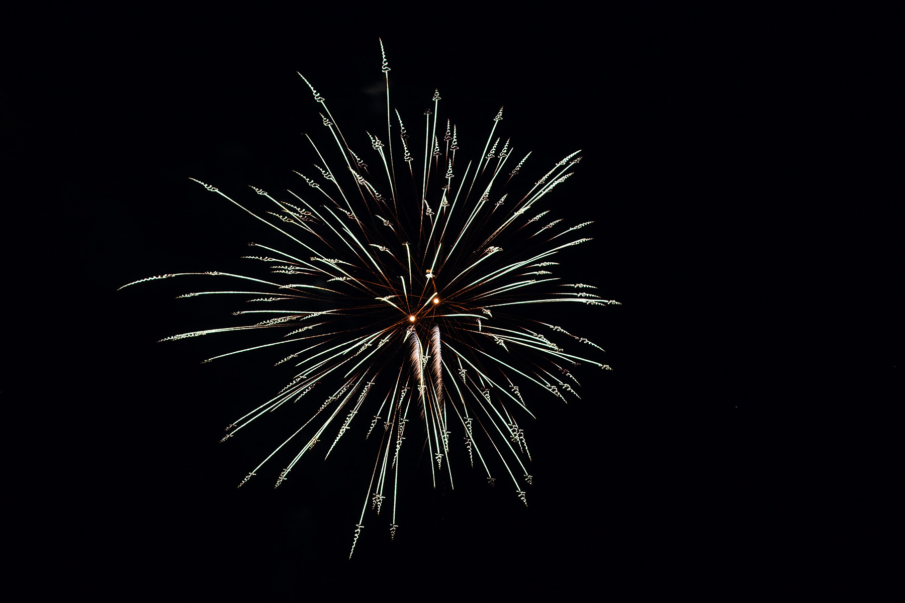 Fireworks, Red Lodge, MT.  Click for next photo.