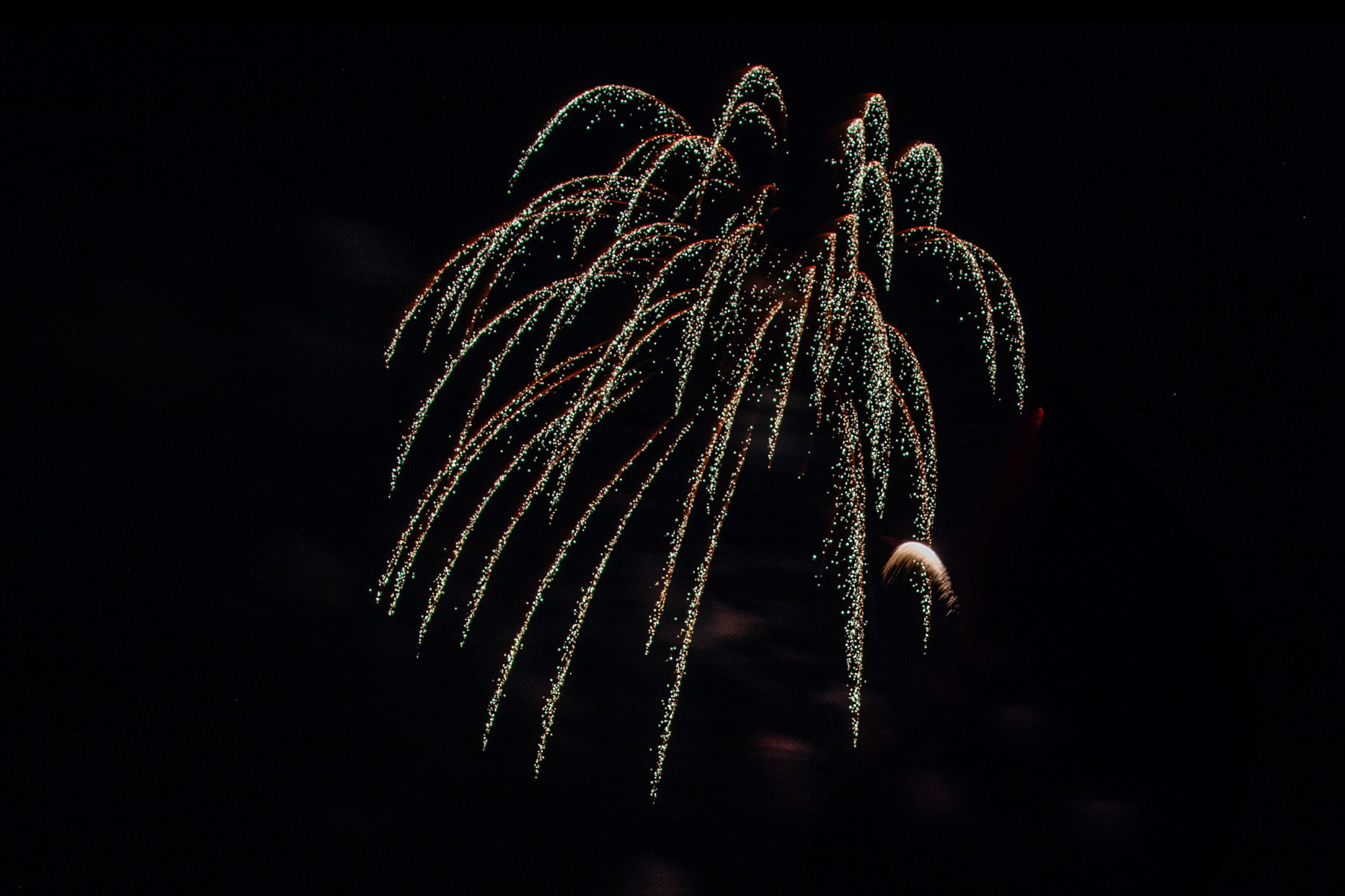 Fireworks, Red Lodge, MT.  Click for next photo.